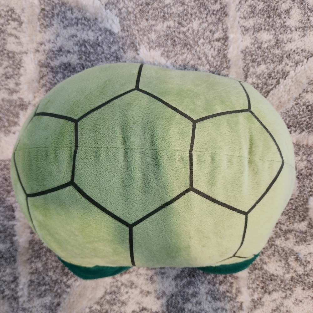 NWOT Dog Green Turtle Shell Halloween Costume Size Small / Medium S/M Hook Loop - Picture 2 of 7